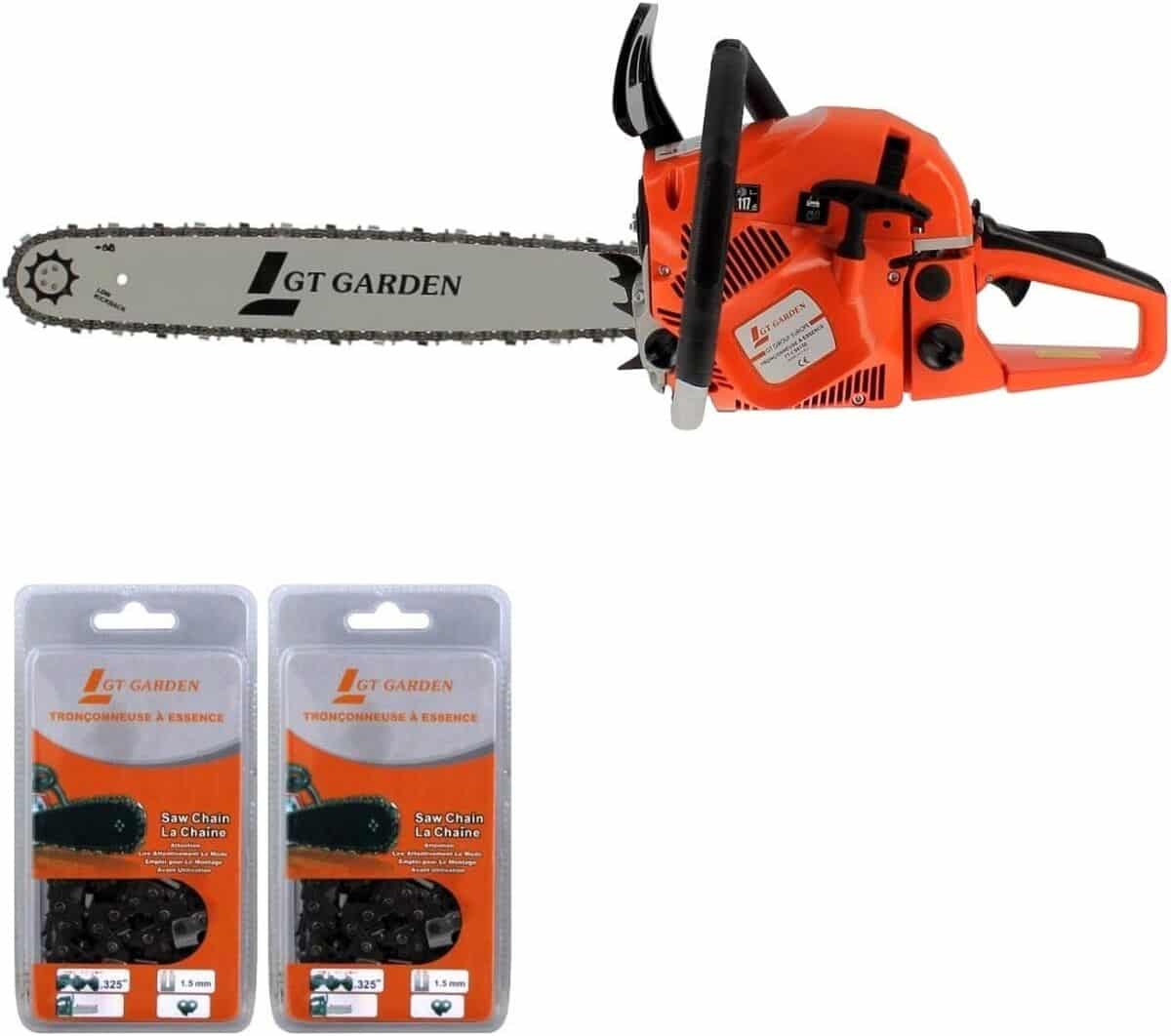 Test : gT Garden tronçonneuse performante 62 cm3