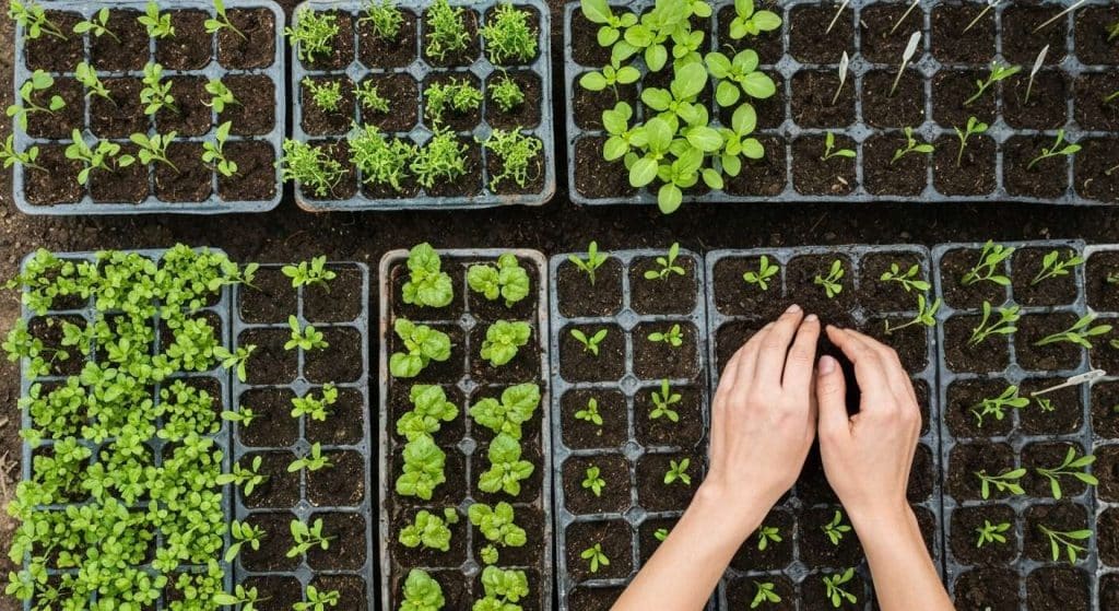 Maîtrisez vos semis avec des plaques alvéolées !