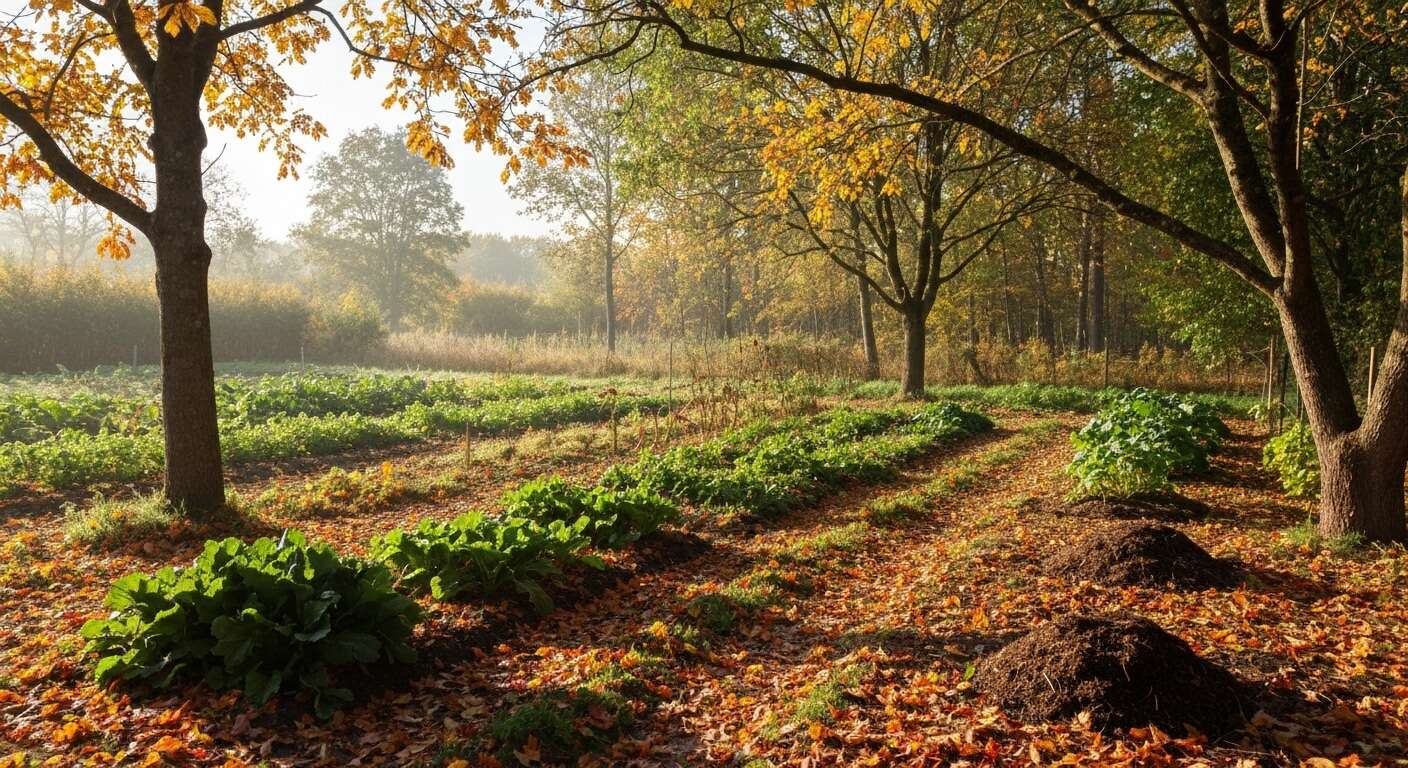 L'importance des feuilles mortes en permaculture