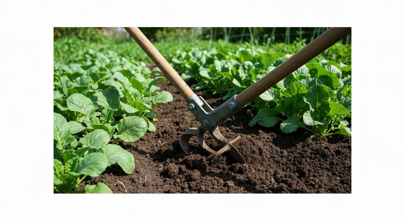 Les avantages de la grelinette pour un potager bio