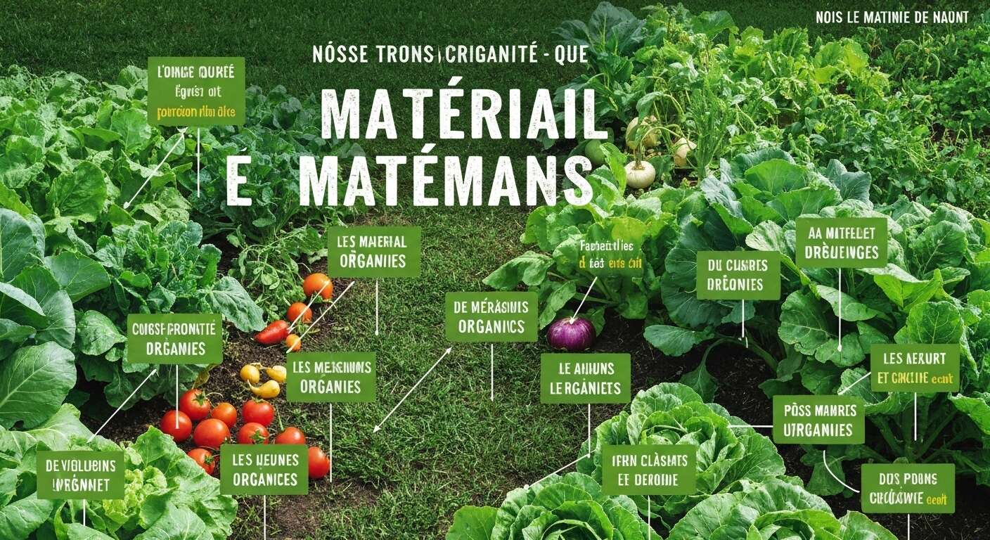 Comprendre l'importance des mati&egrave;res organiques pour les l&eacute;gumes
