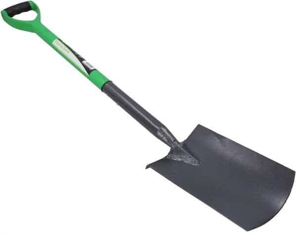 Lot de 2 bêches de jardinage + lames en acier carbone