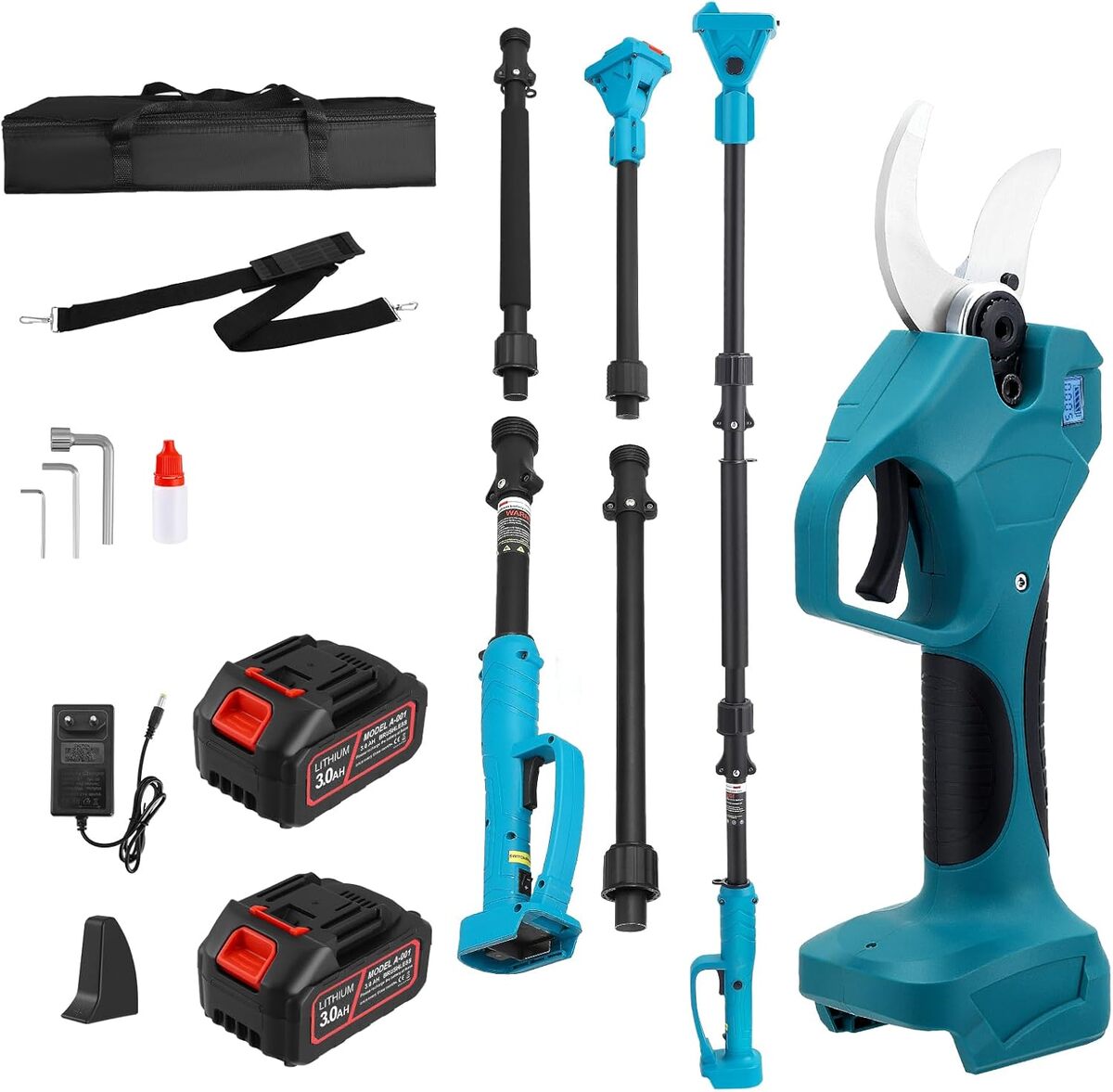 Test : hiuyrfs sécateur télescopique sans fil, puissance et polyvalence