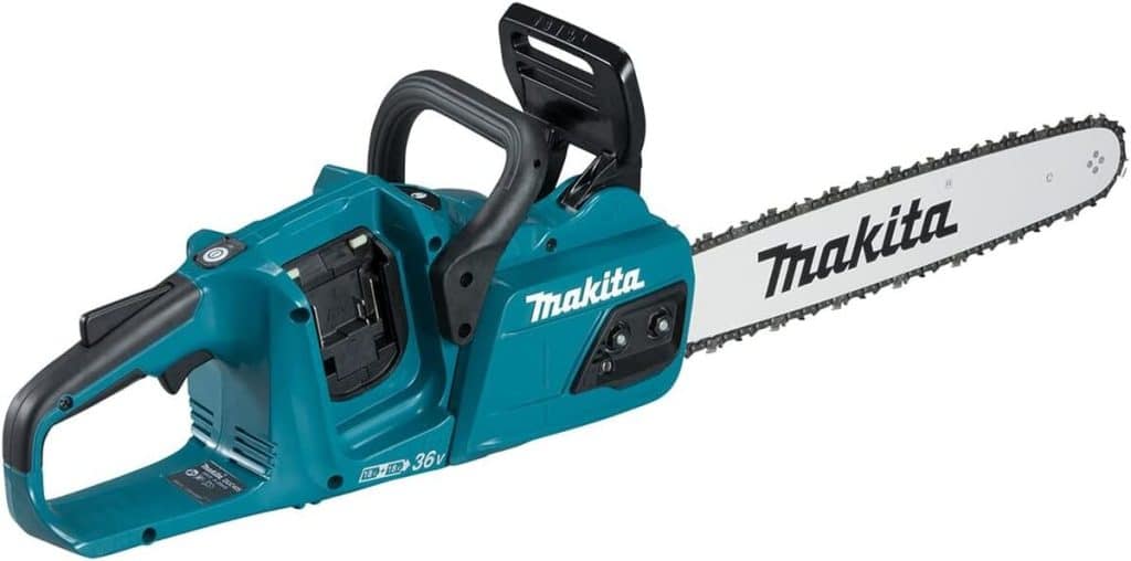 Test : tronçonneuse Makita DUC405Z 36 V