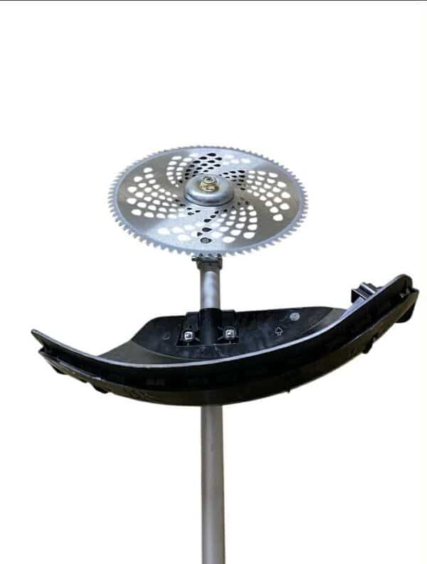 Débroussailleuse Thermique 55cc Professionnel, Puissante et Robuste,avec 1 Disque a Herbe + Bobine de Fil, Orange