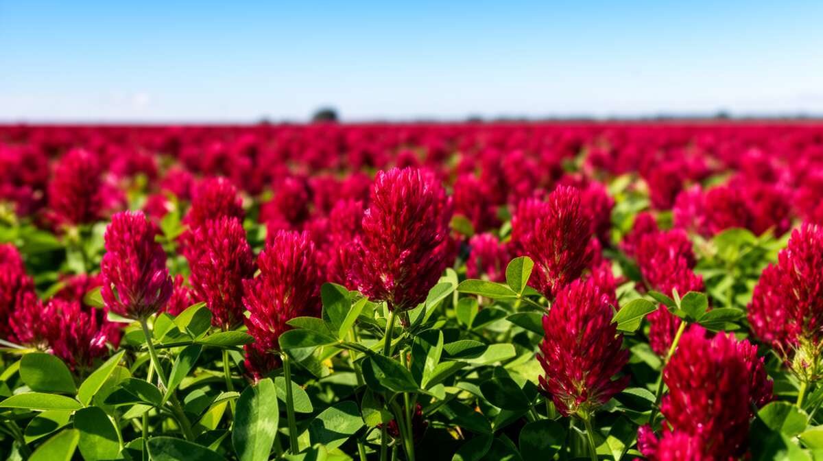 Les avantages du tr&egrave;fle incarnat comme couvert v&eacute;g&eacute;tal