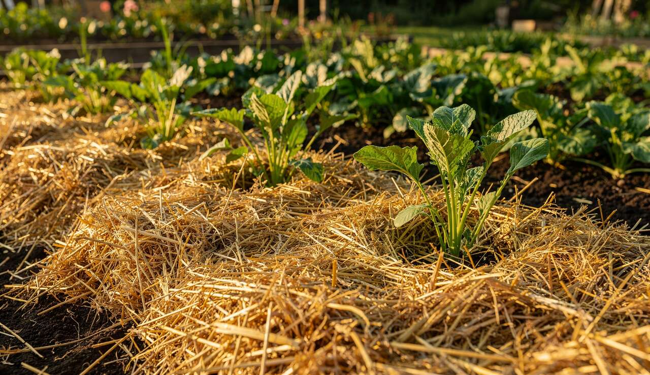 Introduction au paillage avec paille