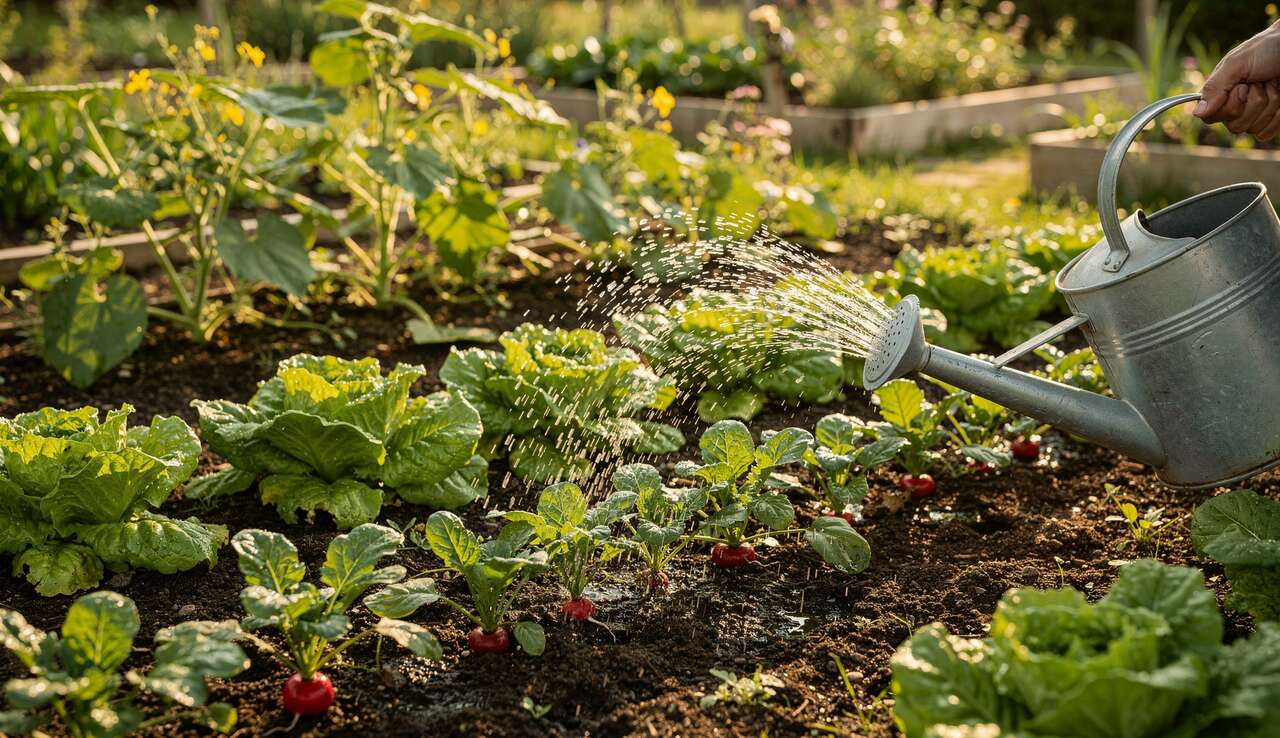 Quand et comment arroser les salades