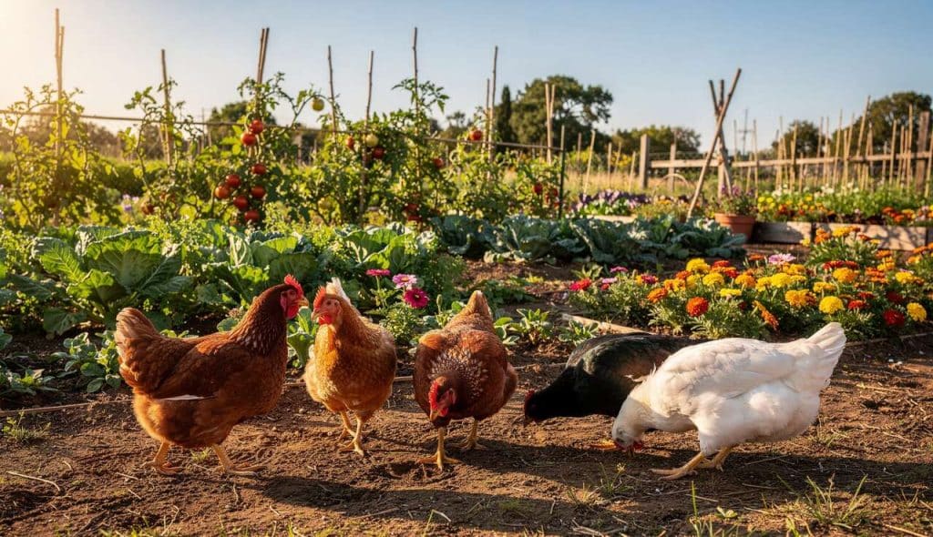 Poules et Canards au Potager : les Conseils pour une Coexistence Réussie