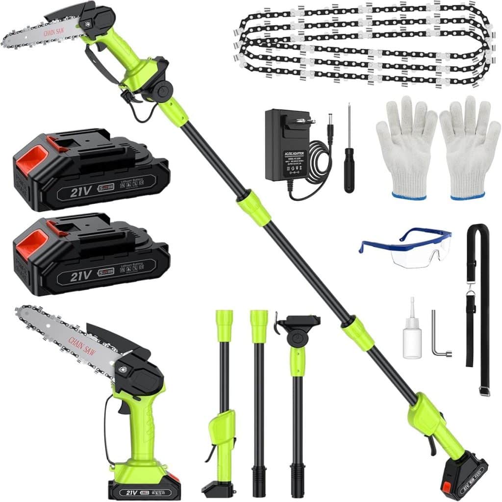 Test de l'élagueuse sans fil : tronçonneuse 2 en 1 agile et pratique