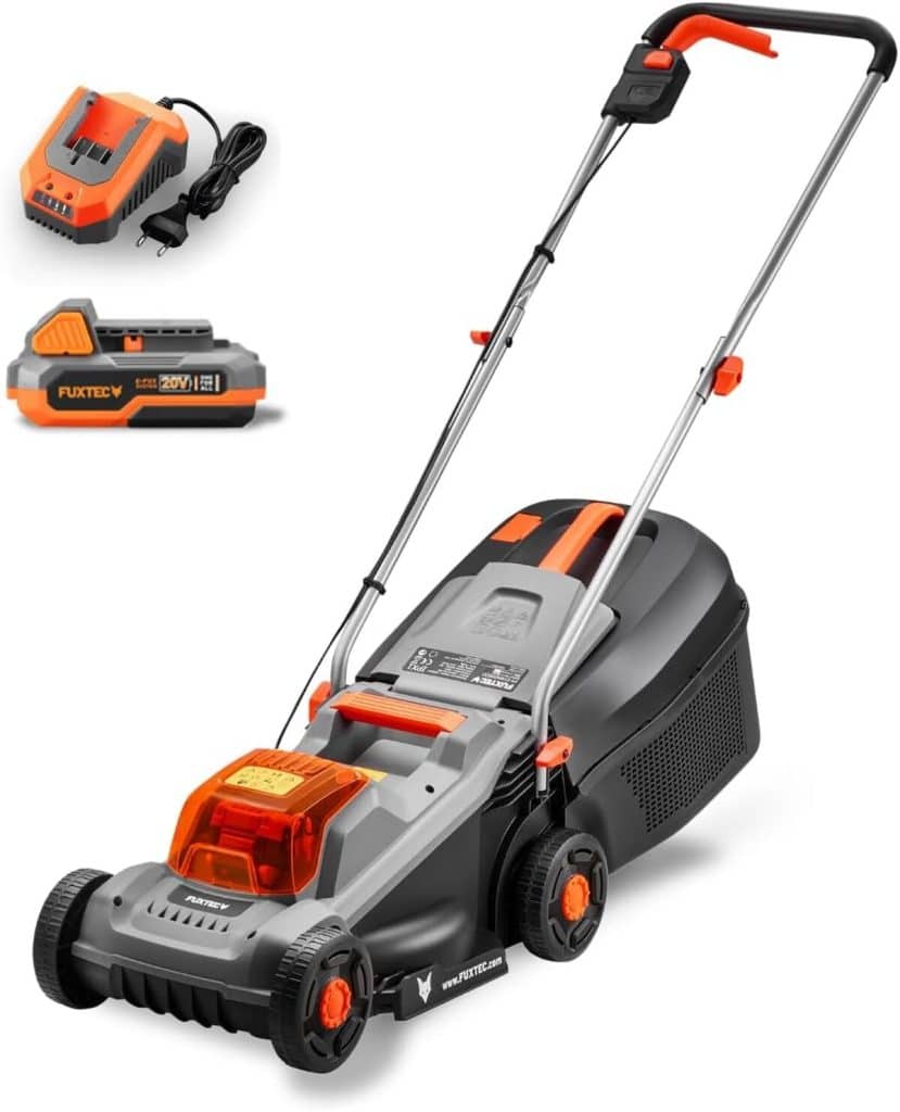 Test tondeuse sans fil Fuxtec FX-E1RM20-ECO-SET