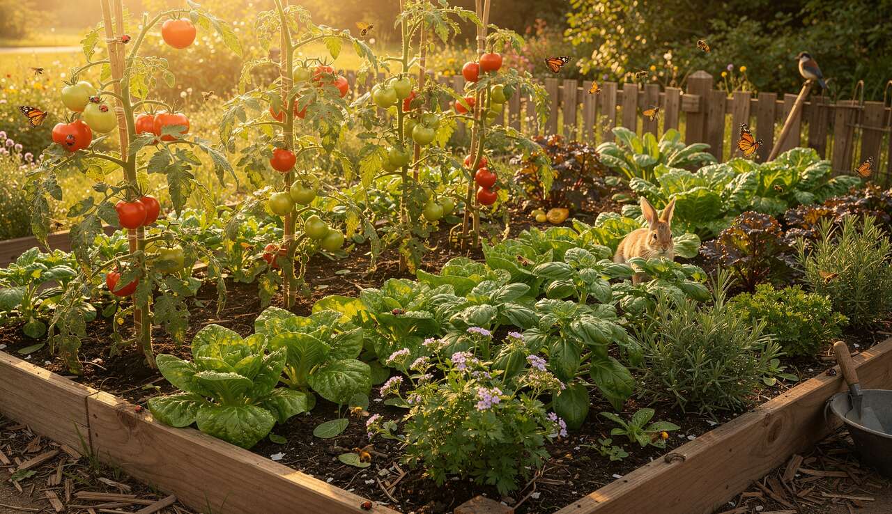 Biodiversité au potager bio : comment l'améliorer ?