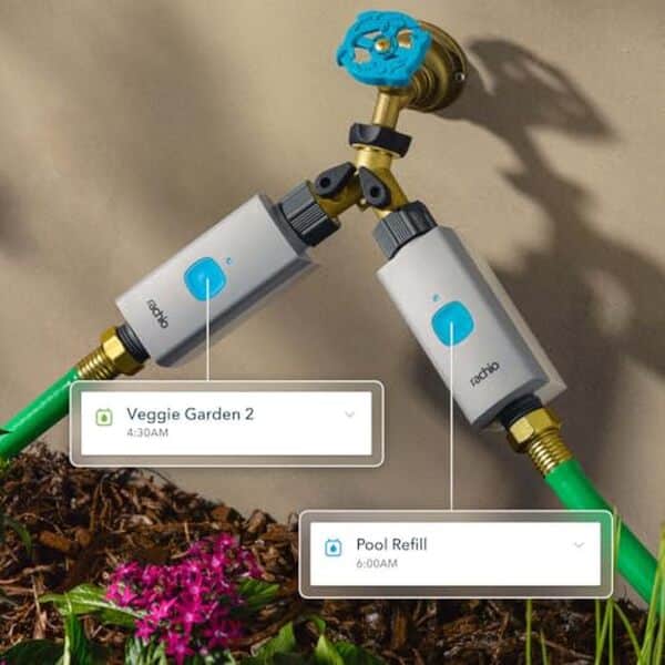 Découvrez comment le minuteur de tuyau intelligent Rachio simplifie votre arrosage à distance et améliore l'efficacité de votre jardin.