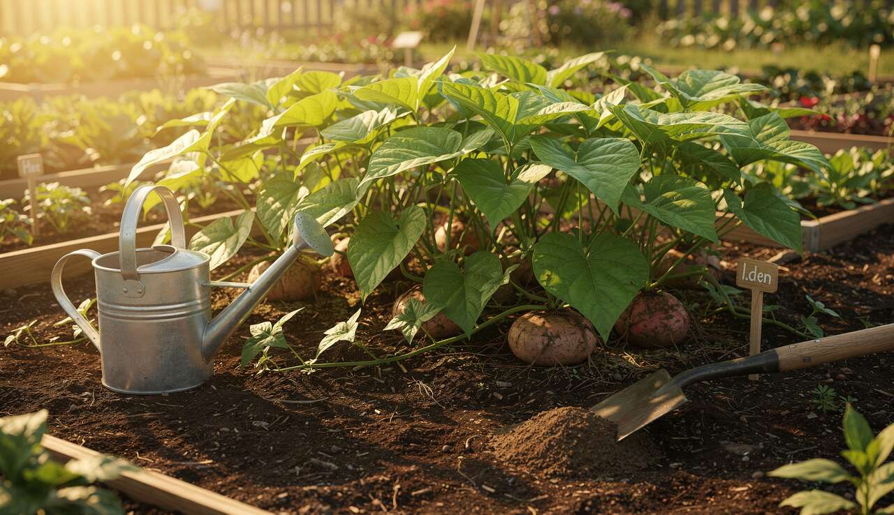 Planter la patate douce : &eacute;tapes et techniques