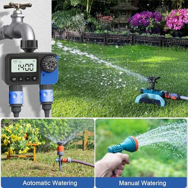 Découvrez comment choisir le meilleur minuteur d'arrosage programmable double sortie pour une gestion précise et efficace de votre jardin, économisez de l'eau et simplifiez votre routine d'arrosage.