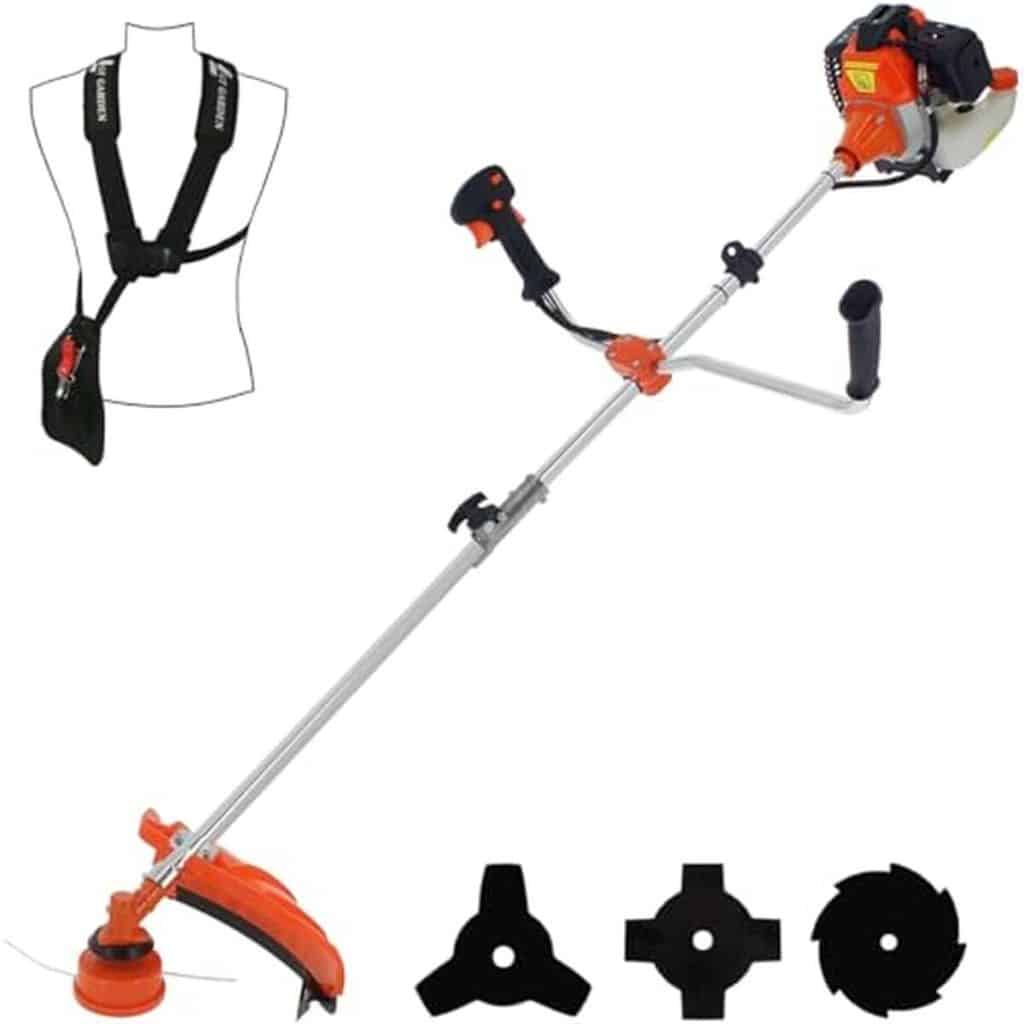 Test de la débroussailleuse thermique GT Garden 52 cm3 3 CV