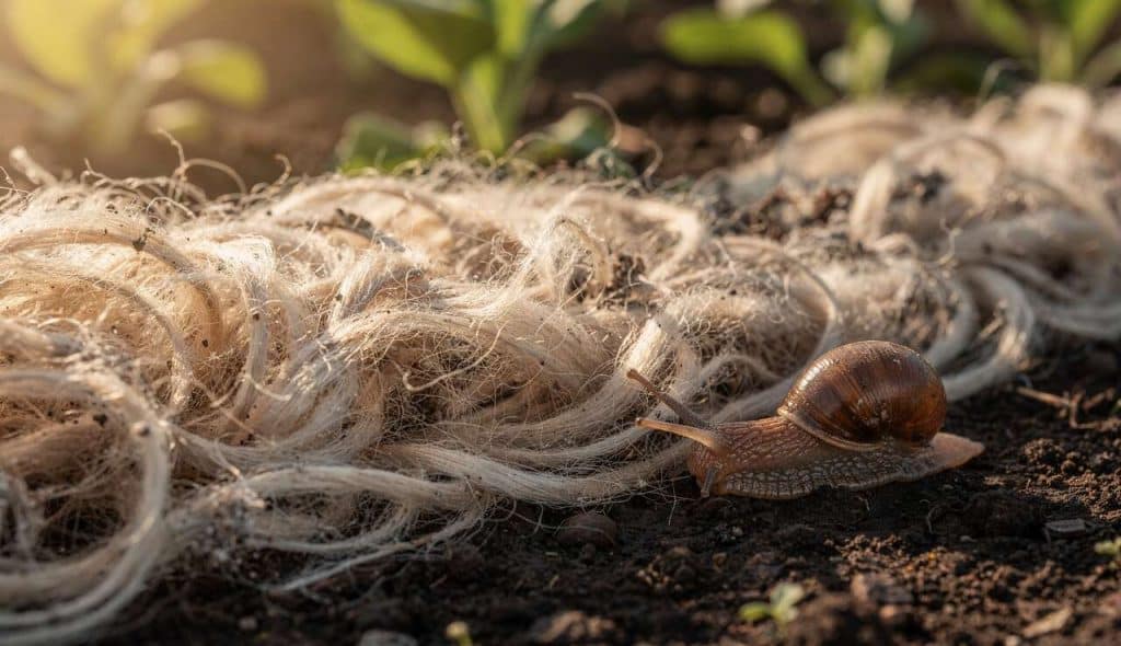 Laine de mouton : barrière anti-limaces efficace