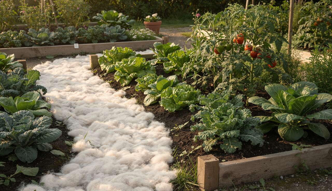 Paillage en laine de mouton : protection durable et &eacute;cologique