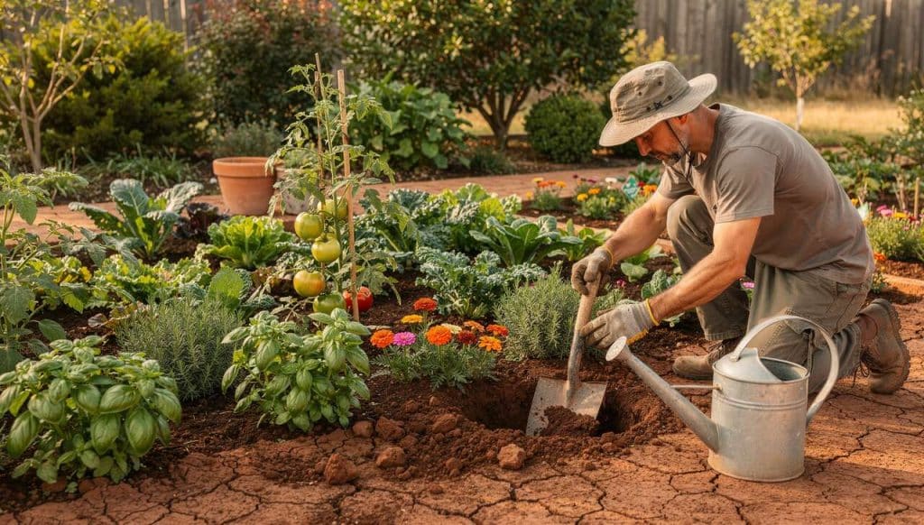 Comment jardiner efficacement en terre argileuse ?