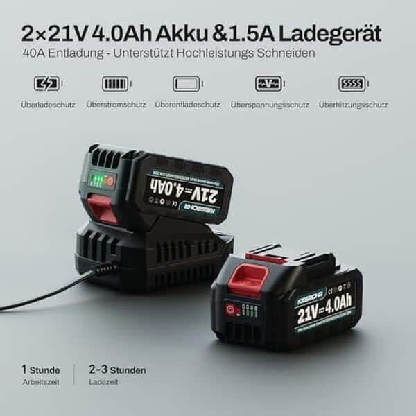 Découvrez notre test de la tronçonneuse KIESBOHR 21 V et explorez ses performances, sa puissance remarquable et son autonomie exceptionnelle pour tous vos travaux d'élagage.