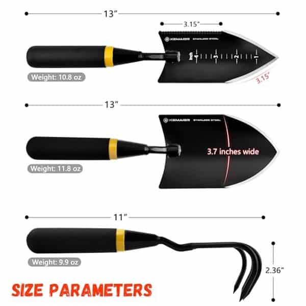 Découvrez notre test complet de l'ensemble d'outils de jardin Kemaier 4 pièces : maniabilité, efficacité et durabilité au rendez-vous pour un entretien impeccable de votre jardin.
