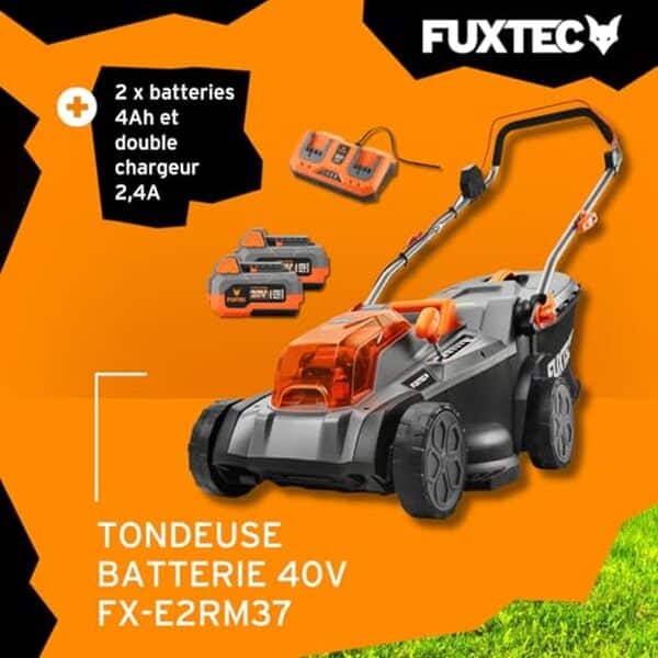 Découvrez notre test complet sur la tondeuse à gazon FUXTEC E2RM37 sans fil 40V : efficacité, praticité et avis d'experts réunis pour vous aider à faire le bon choix