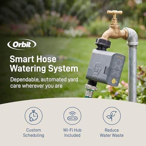 Découvrez comment le minuteur d'arrosage Wi-Fi Orbit 90204Z révolutionne l'entretien de votre jardin avec ses fonctionnalités intelligentes et pratiques.