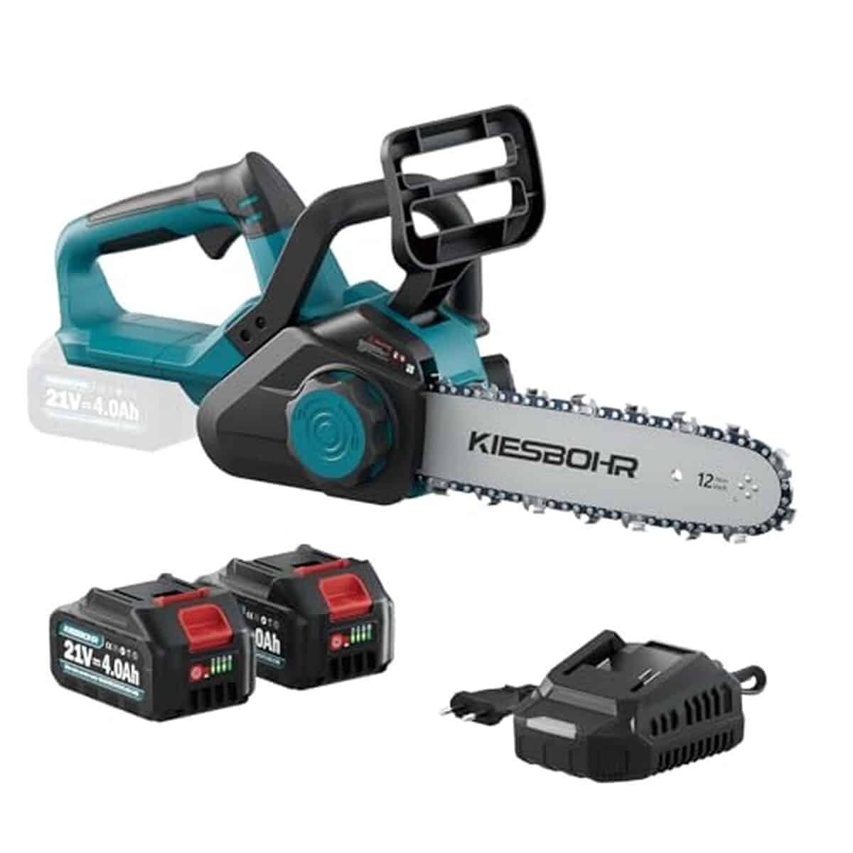 Test de la tronçonneuse KIESBOHR 21 V : puissance et autonomie au top