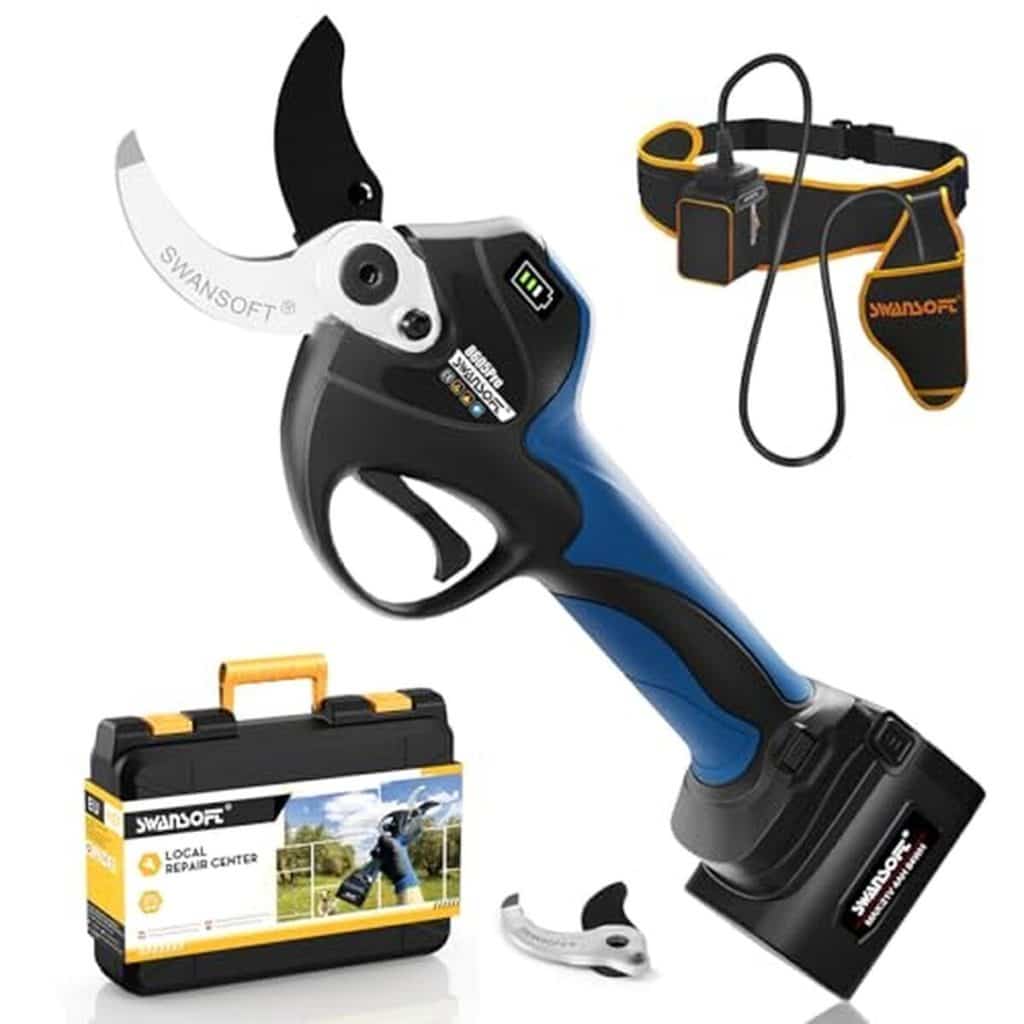 Test des sécateurs électriques SWANSOFT 8605Pro : puissance et autonomie