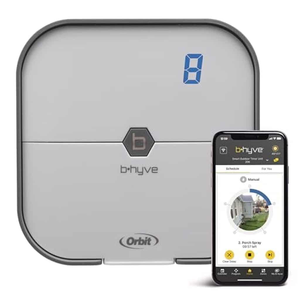 Test du contrôleur d'arrosage Orbit B-hyve 8 zones intelligent