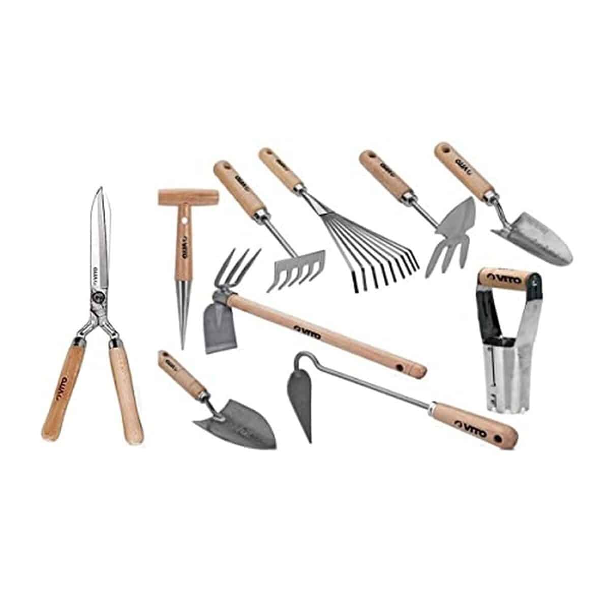 Test du kit d'outils de jardin VITO : robustesse et qualité