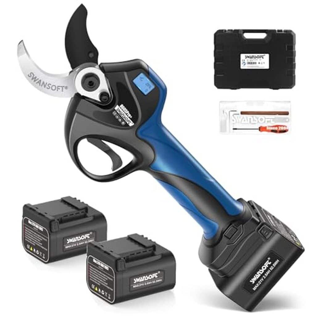 Test du sécateur électrique SWANSOFT 40 mm 8605Pro