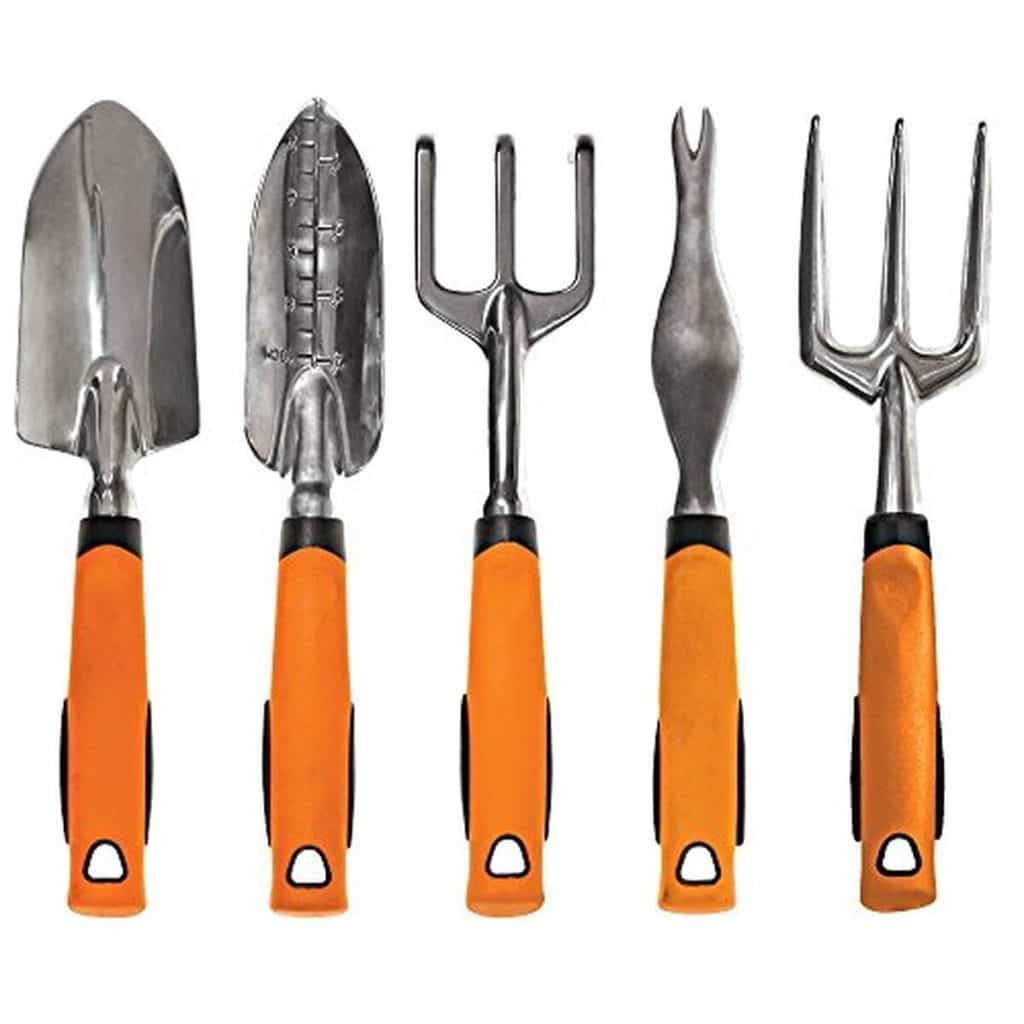 Test : lot de 5 outils de jardin A.M.  Leonard