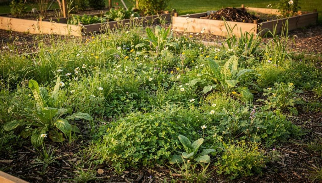 Végétation spontanée : l'engrais vert ultime pour le jardin bio