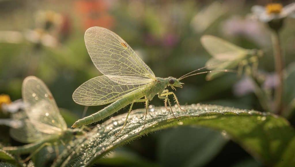 Chrysopes : alliées redoutables au jardin biologique