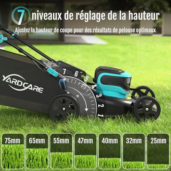 Découvrez la tondeuse Yardcare 36V : performance, avis et polyvalence au rendez-vous. Profitez d'un test complet pour optimiser votre choix de jardinage.