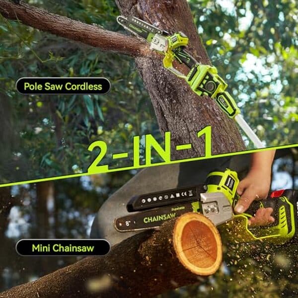 Découvrez notre test complet de la mini tronçonneuse télescopique Supstable 2-en-1 : efficacité, polyvalence et maniabilité pour tous vos travaux de jardinage.