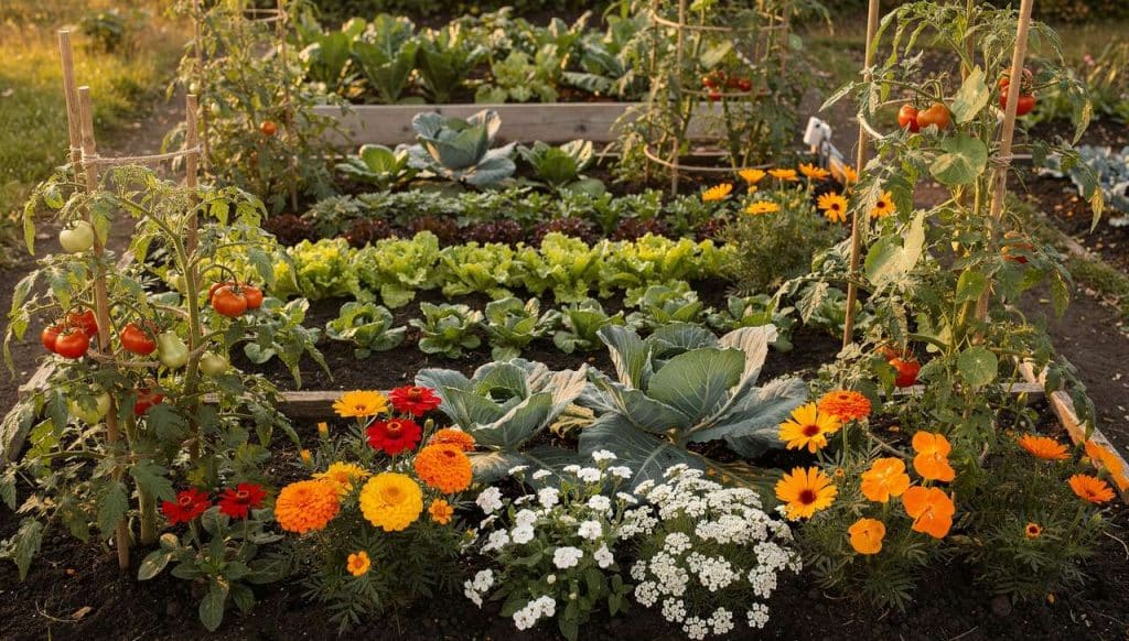 5 fleurs essentielles pour un potager productif