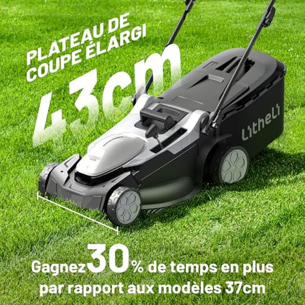Découvrez notre test détaillé de la tondeuse autoportée Litheli 43cm sans fil avec batteries 2x 20V : performances, autonomie et prix. 