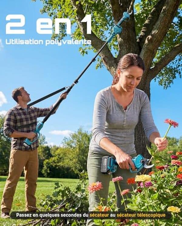Découvrez notre test détaillé du sécateur électrique téléscopique SEESII : performance, autonomie et facilité d'utilisation pour vos travaux de jardinage. 