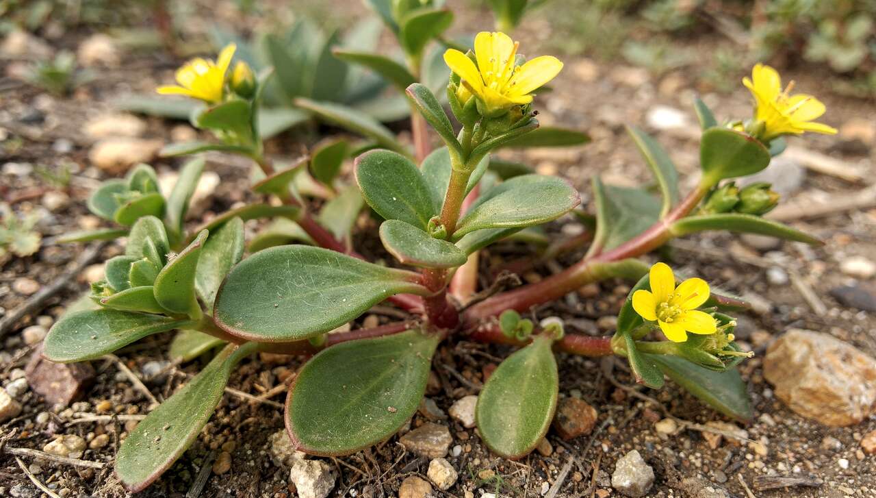 Caractéristiques botaniques du pourpier
