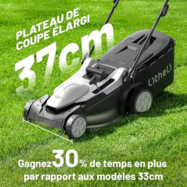 Découvrez notre test complet de la tondeuse Litheli sans fil 37 cm avec batterie 2x 20V : performances, autonomie et verdict final. 