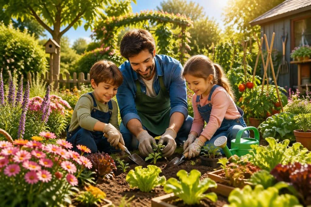 Jardiner avec les enfants : conseils et astuces écolo