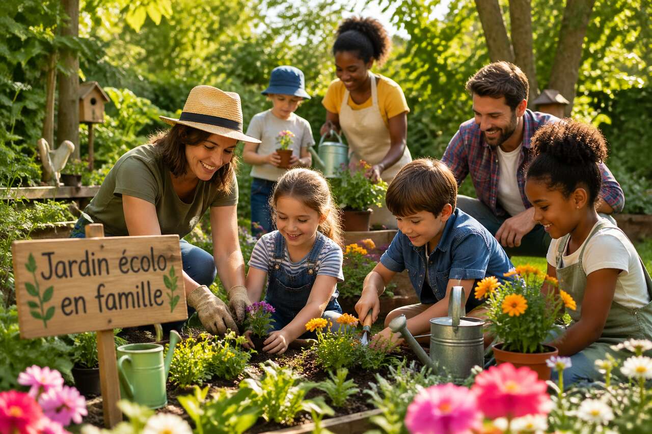 Créer un espace de jardinage sécurisé et ludique