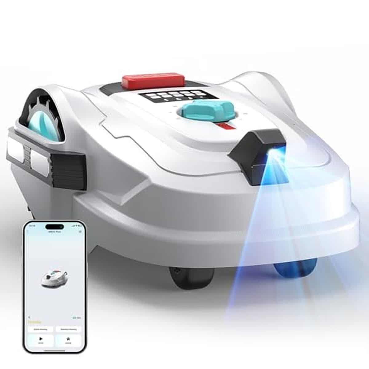 Test de la tondeuse robot yardcare m800plus : navigation ia et gps pour 800 m²