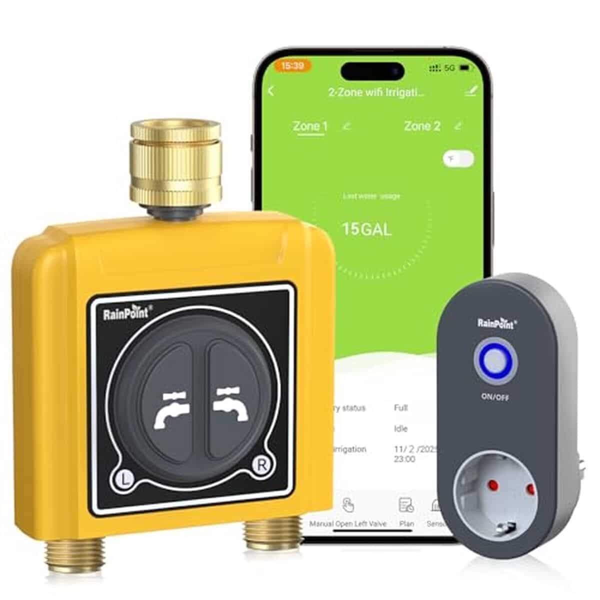 Test de l'ordinateur d'irrigation RAINPOINT Wi-Fi 2 sorties