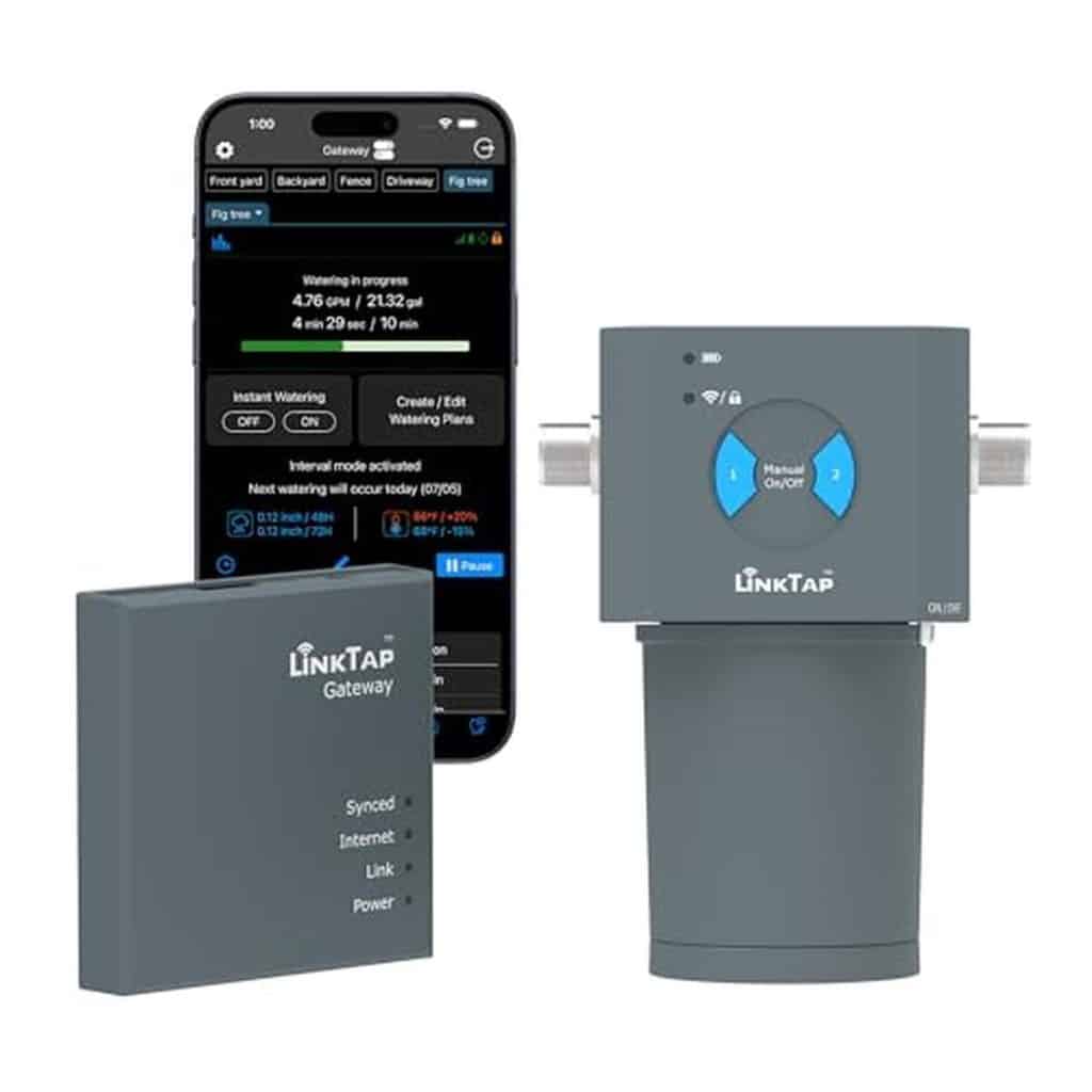 Test du LinkTap ValveLinker 2 voies : contrôleur d'arrosage connecté et intelligent
