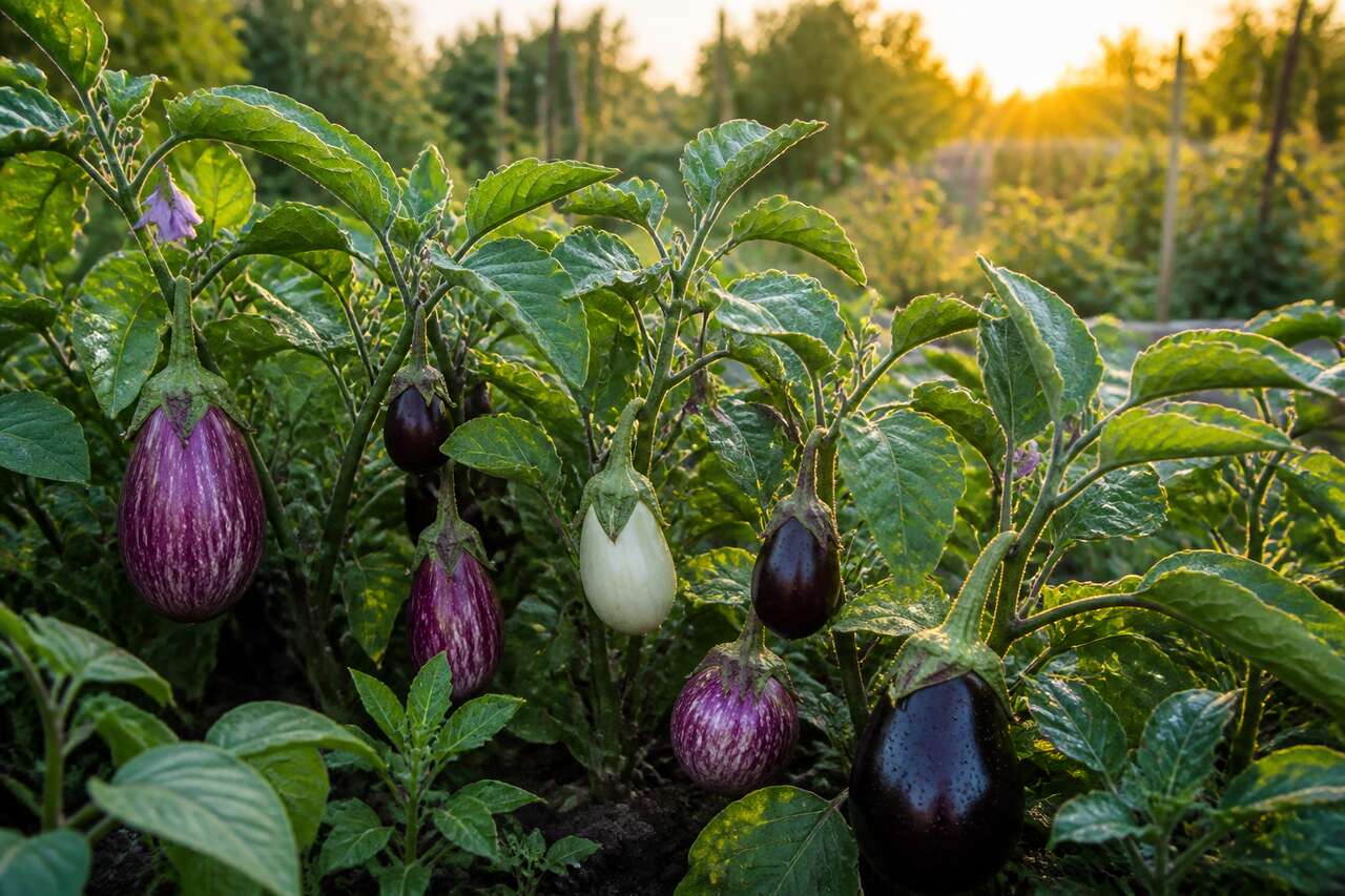 Sélectionner les variétés d'aubergines adaptées