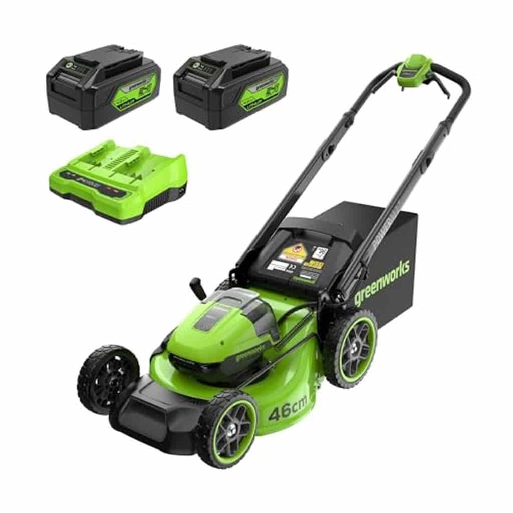 Test de la tondeuse à gazon Greenworks 48V autopropulsée MO48L424-01