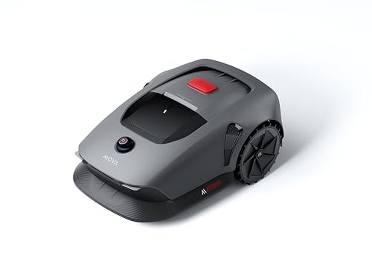 Test : robot tondeuse Mova 600 avec cartographie 3D-LiDAR